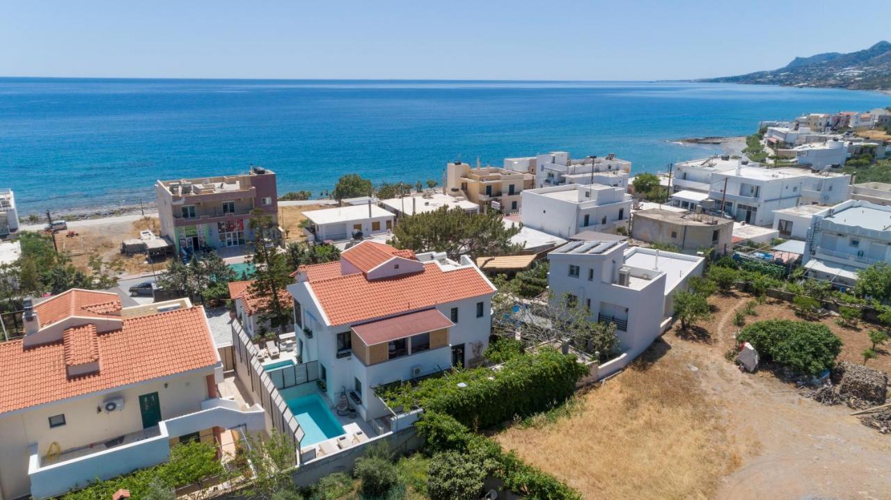 Paradisos Luxury Villas Next To Beach Koutsouras Экстерьер фото