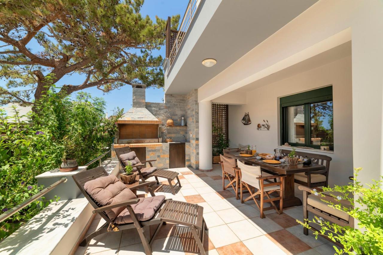 Paradisos Luxury Villas Next To Beach Koutsouras Экстерьер фото