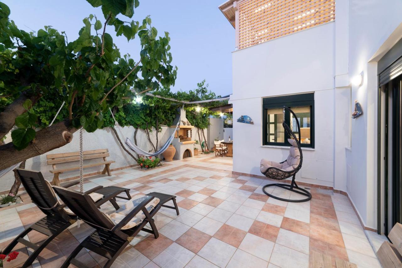 Paradisos Luxury Villas Next To Beach Koutsouras Экстерьер фото