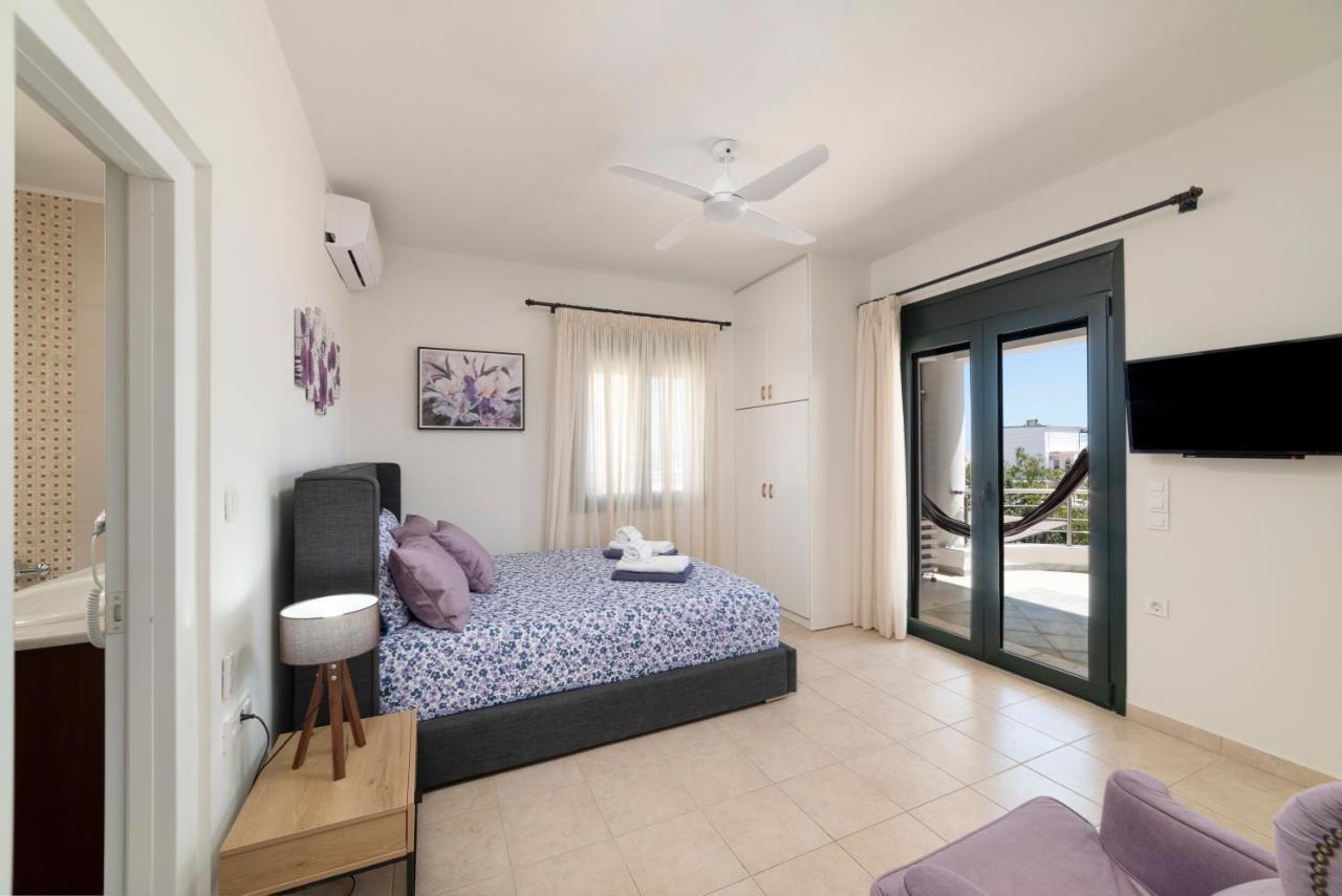 Paradisos Luxury Villas Next To Beach Koutsouras Экстерьер фото
