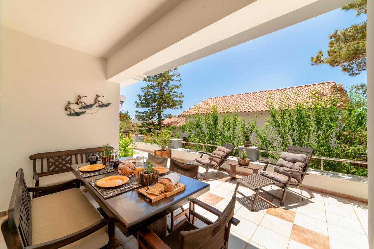 Paradisos Luxury Villas Next To Beach Koutsouras Экстерьер фото