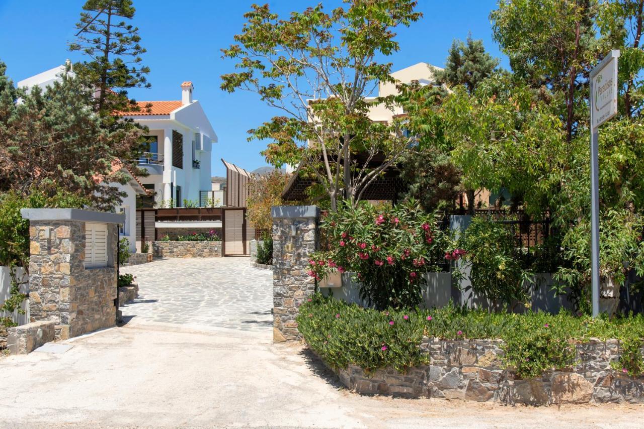 Paradisos Luxury Villas Next To Beach Koutsouras Экстерьер фото