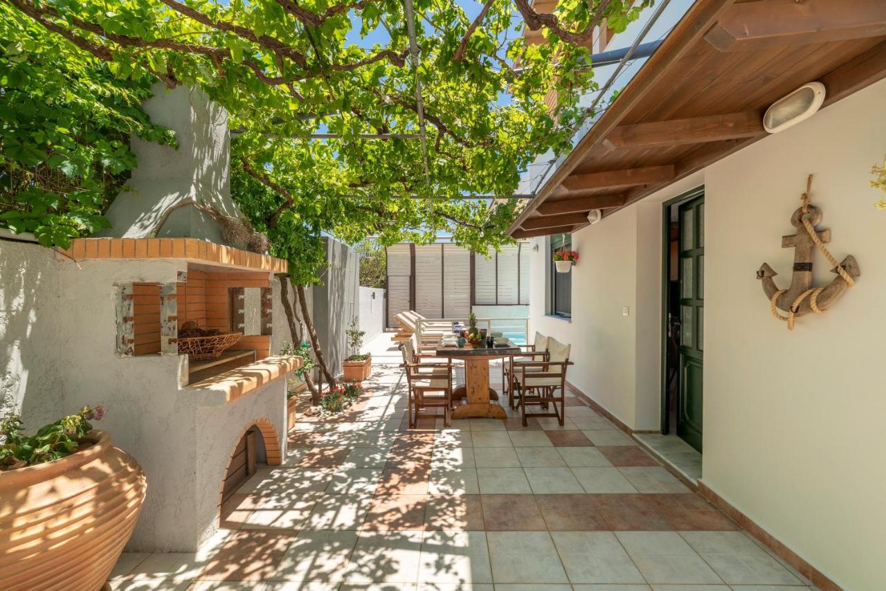 Paradisos Luxury Villas Next To Beach Koutsouras Экстерьер фото