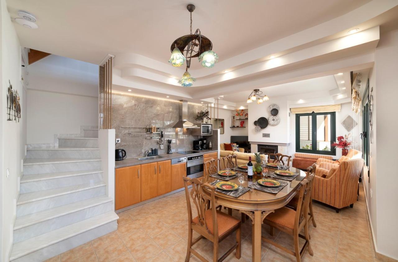 Paradisos Luxury Villas Next To Beach Koutsouras Экстерьер фото