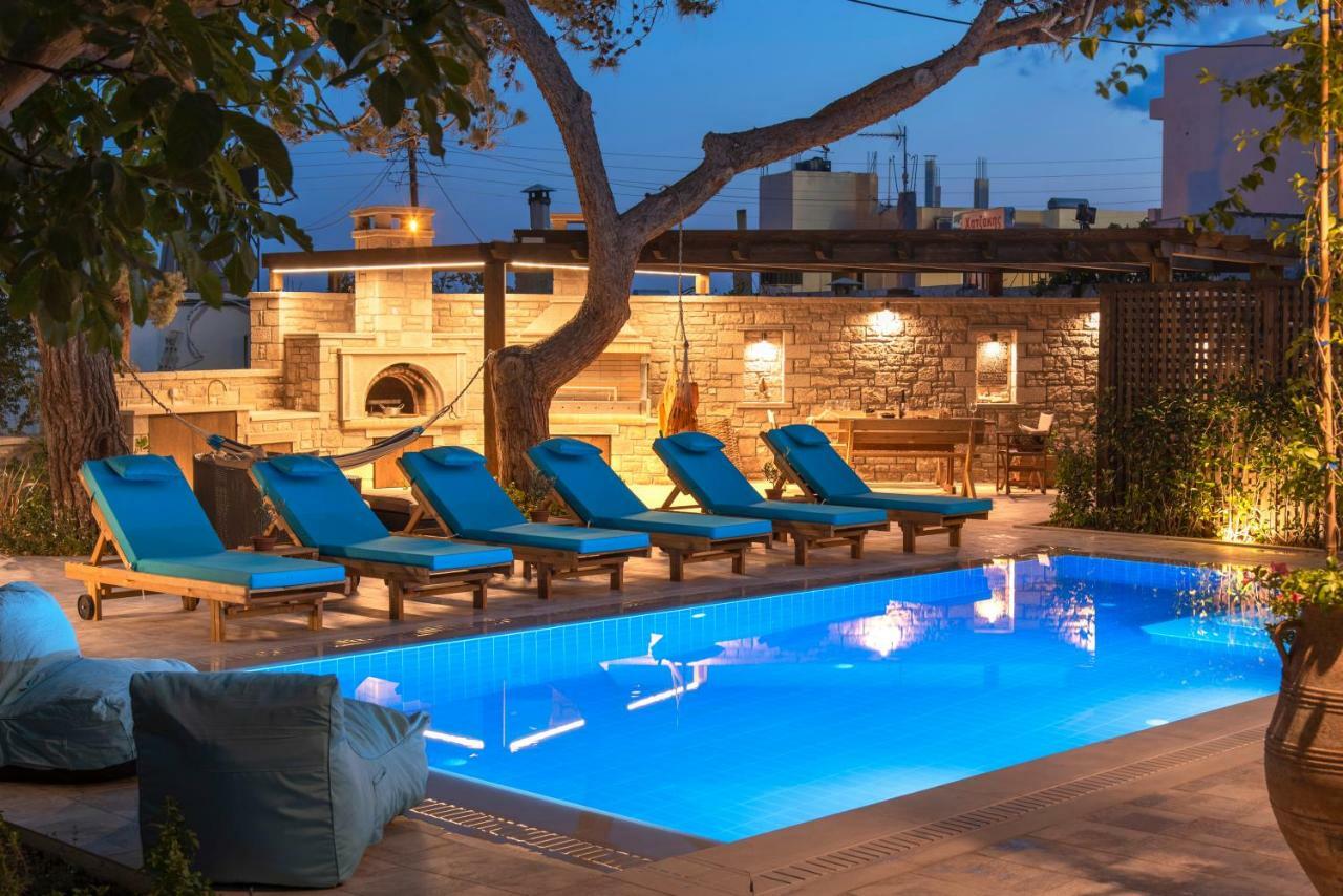 Paradisos Luxury Villas Next To Beach Koutsouras Экстерьер фото
